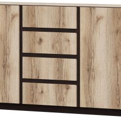 ПРАГА Спальный гарнитур Серия 3 (Дуб Делано/Дуб Венге) в Перми - perm.mebel24.online | фото 8