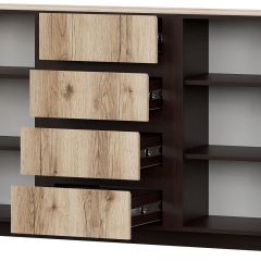 ПРАГА Спальный гарнитур Серия 3 (Дуб Делано/Дуб Венге) в Перми - perm.mebel24.online | фото 10