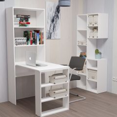Стеллаж Элемент-1 (белый) в Перми - perm.mebel24.online | фото 4