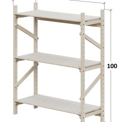 Стеллаж Конструктор Арт.С1000-1 в Перми - perm.mebel24.online | фото 2