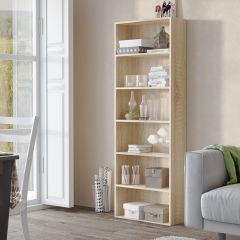 Стеллаж Лофт (Дуб сонома) в Перми - perm.mebel24.online | фото