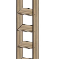 Стеллаж Ярофф №4, четырехсекционный в Перми - perm.mebel24.online | фото 2