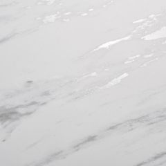 Стол BELLUNO 160 MARBLES KL-99 Белый мрамор матовый, итальянская керамика/ белый каркас, ®DISAUR в Перми - perm.mebel24.online | фото 9