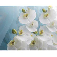 Стол Бостон-3 (Белая Орхидея) 1100/1420*700, опора Брифинг в Перми - perm.mebel24.online | фото 2