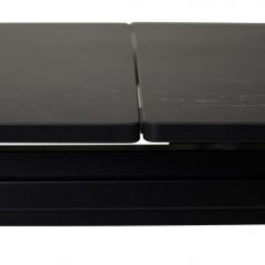 Стол CORNER 120 MATT BLACK MARBLE SOLID CERAMIC / BLACK, ®DISAUR в Перми - perm.mebel24.online | фото 4
