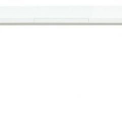 Стол ФИН 140 Белый, стекло/ Белый каркас М-City в Перми - perm.mebel24.online | фото 2