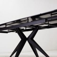 Стол FORIO 160 MATT BLACK MARBLE SOLID CERAMIC / BLACK, ®DISAUR в Перми - perm.mebel24.online | фото 6