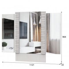 ГАММА 20 Стол туалетный + Зеркало (Серия №4) в Перми - perm.mebel24.online | фото 3