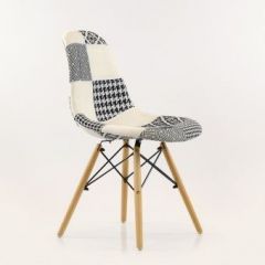 Стул Barneo N-12 Patchwork черно-белый в Перми - perm.mebel24.online | фото 2