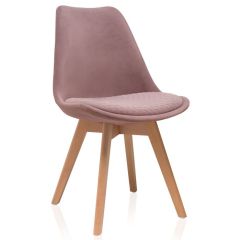 Стул деревянный Bonuss light purple / wood в Перми - perm.mebel24.online | фото