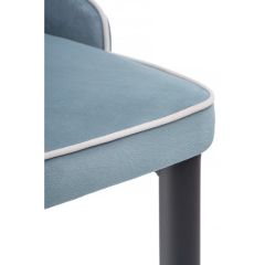 Стул на металлокаркасе Kora 1 light blue / white / black в Перми - perm.mebel24.online | фото 7