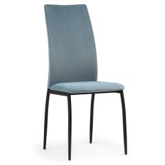 Стул на металлокаркасе Tod light blue / black в Перми - perm.mebel24.online | фото 3