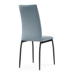 Стул на металлокаркасе Tod light blue / black в Перми - perm.mebel24.online | фото 5