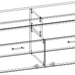 СОНАТА ТМС-1200 Тумба малая (Дуб сонома/Белый глянец) в Перми - perm.mebel24.online | фото 2