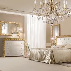 Тумба прикроватная Тиффани Premium слоновая кость/золото (ТФТП-1(П) в Перми - perm.mebel24.online | фото 4