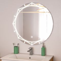 Зеркало Алжир 700 с подсветкой Домино (GL7033Z) в Перми - perm.mebel24.online | фото 3