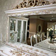 Зеркало Алсу (белый глянец) в Перми - perm.mebel24.online | фото 2