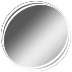Зеркало Берг 700х700 с подсветкой Домино (GL7055Z) в Перми - perm.mebel24.online | фото 1