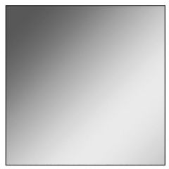 Зеркало Corsica 500х500 black без подсветки Sansa (SB1063Z) в Перми - perm.mebel24.online | фото 1