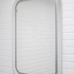 Зеркало Elis 100 white с подсветкой Sansa (SEe1045Z) в Перми - perm.mebel24.online | фото 2