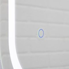 Зеркало Elis 100 white с подсветкой Sansa (SEe1045Z) в Перми - perm.mebel24.online | фото 4