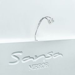 Зеркало Gia 75 white с подсветкой Sansa (SGa1044Z) в Перми - perm.mebel24.online | фото 5