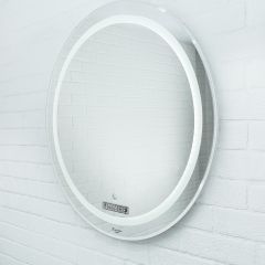 Зеркало Gia 75 white с подсветкой Sansa (SGa1044Z) в Перми - perm.mebel24.online | фото 2
