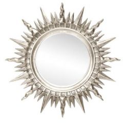 Зеркало круглое серебро (1810(1) в Перми - perm.mebel24.online | фото
