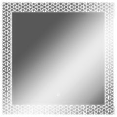 Зеркало Манила 700х700 с подсветкой Домино (GL7052Z) в Перми - perm.mebel24.online | фото 1