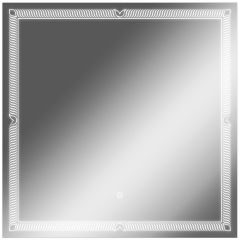 Зеркало Паликир 700х700 с подсветкой Домино (GL7051Z) в Перми - perm.mebel24.online | фото 1