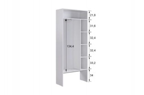БАСКО Прихожая К11 (графит) в Перми - perm.mebel24.online | фото 6