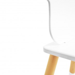 Детский комплект стол и стул «Облачко» Rolti Baby (белый/береза, массив березы/мдф) в Перми - perm.mebel24.online | фото 2