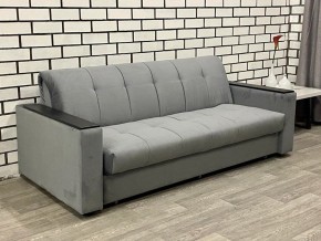 Диван Аккордеон 1280*2000 ППУ подлокотник ПРЯМОЙ накладки МДФ в Перми - perm.mebel24.online | фото