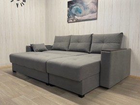 Диван угловой Комфорт-3 (НПБ+МДФ) велюр Galaxy Lite 26 в Перми - perm.mebel24.online | фото 3