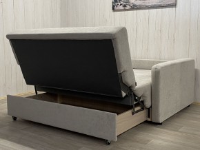 Диван Уют Аккордеон БД 1400 с подлокотниками (НПБ) велюр Comfort 8 в Перми - perm.mebel24.online | фото 4