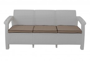 Диван Yalta Premium Sofa 3 Set (Ялта) белый (+подушки под спину) в Перми - perm.mebel24.online | фото 2