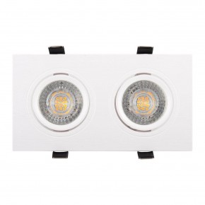 DK3022-WH Встраиваемый светильник, IP 20, 10 Вт, GU5.3, LED, белый, пластик в Перми - perm.mebel24.online | фото 2