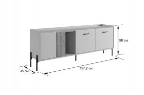 ДОМИНИКА Гостиная (модульная) кашемир/дуб крафт золотой в Перми - perm.mebel24.online | фото 2