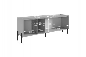 ДОМИНИКА Гостиная (модульная) кашемир/дуб крафт золотой в Перми - perm.mebel24.online | фото 3