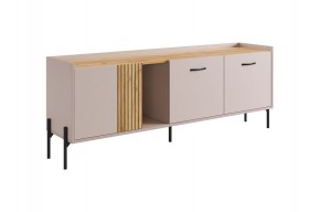 ДОМИНИКА Гостиная (модульная) кашемир/дуб крафт золотой в Перми - perm.mebel24.online | фото 8