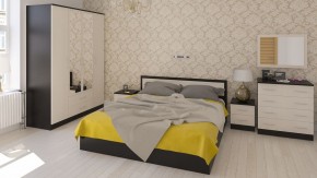 Фиеста Кровать 1800, цвет венге/дуб лоредо, ШхГхВ 183,5х203,5х80 см., сп.м. 1800х2000 мм., без матраса, основание есть в Перми - perm.mebel24.online | фото 5