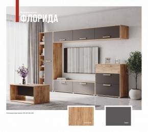 ФЛОРИДА Гостиная (модульная) дуб золотой/графит в Перми - perm.mebel24.online | фото