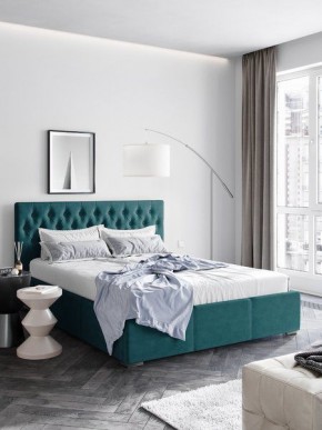 Интерьерная Кровать Октавия Бирюзовый 1400x2000 в Перми - perm.mebel24.online | фото 1
