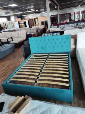 Интерьерная Кровать Октавия Бирюзовый 1400x2000 в Перми - perm.mebel24.online | фото 2