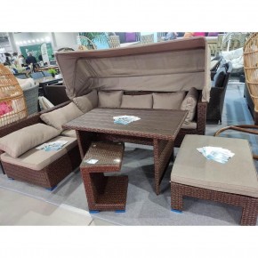 Комплект мебели с диваном AFM-320B-T320 Brown в Перми - perm.mebel24.online | фото 2