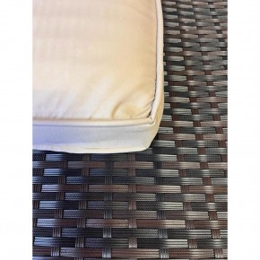 Комплект плетеной мебели  YR822Br Brown-Beige (подушка бежевая) в Перми - perm.mebel24.online | фото 2