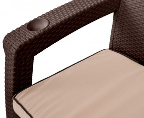 Комплект уличной мебели Yalta Premium Terrace Triple Set (Ялта) шоколадный (+подушки под спину) в Перми - perm.mebel24.online | фото 4