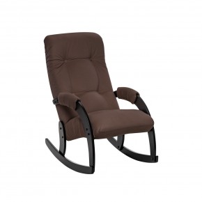 Кресло-качалка Модель 67 Венге, ткань V 26 в Перми - perm.mebel24.online | фото 1