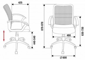 Кресло компьютерное CH-590/BLACK в Перми - perm.mebel24.online | фото 1