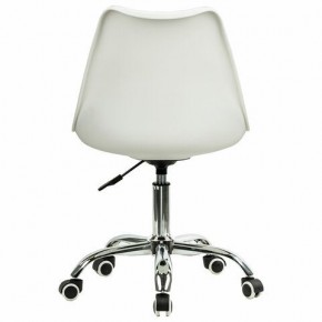 Кресло стул BRABIX "Eames MG-310 CH", хром, пластик белый, экокожа белая, 532923 в Перми - perm.mebel24.online | фото 4